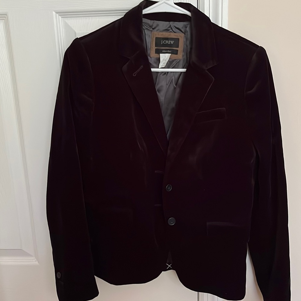 Black Velvet Blazer